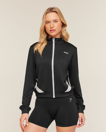 Lightweight Tricot Zip Through Jacket